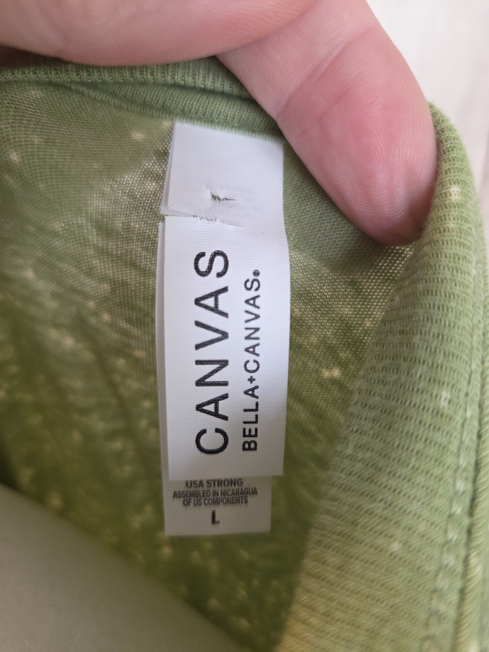 Bella Canvas Olive Green Halloween Graphic Tee - Picture 4 of 5